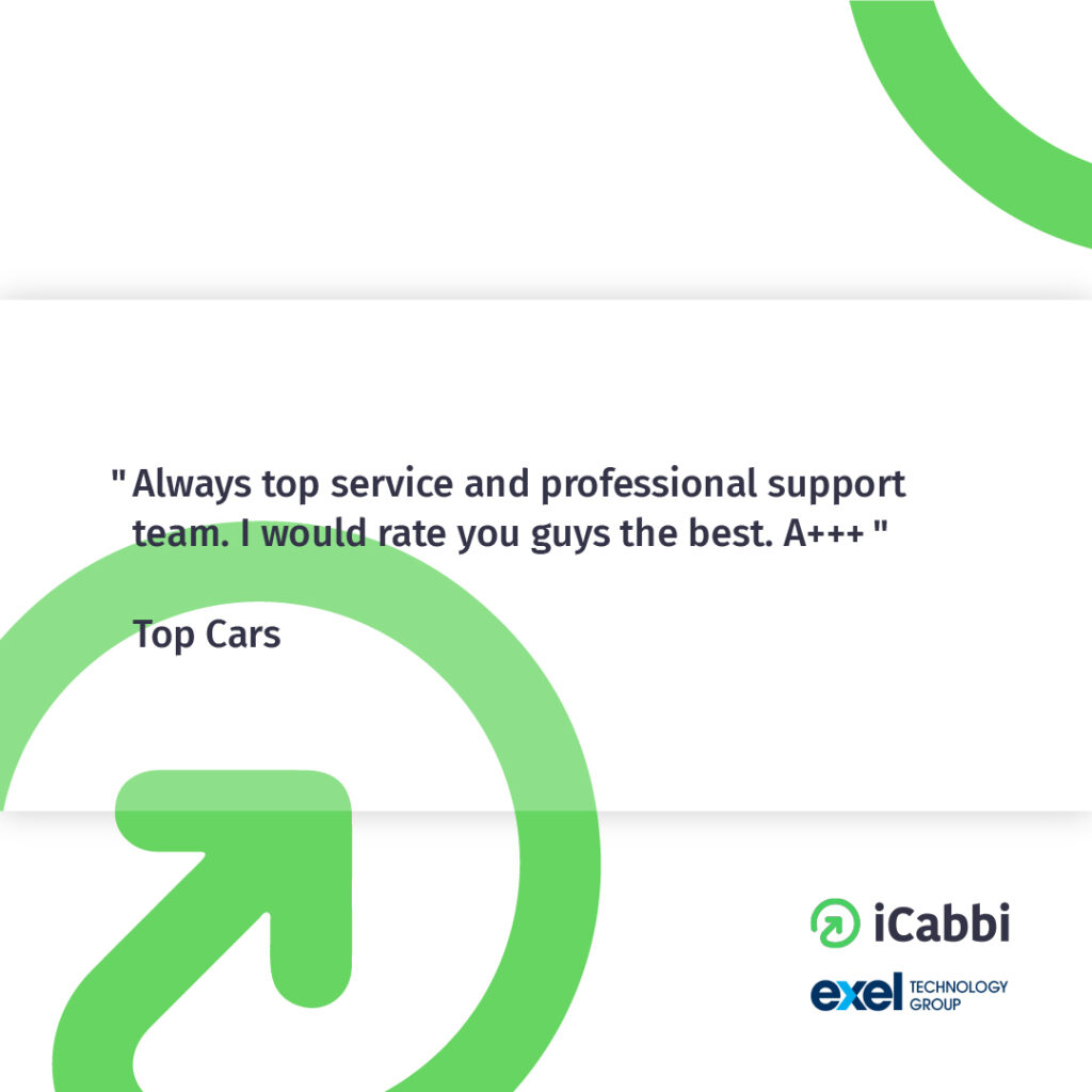 Top Cars Testimonial of what it is like to use iCabbi's automated taxi dispatch software UK